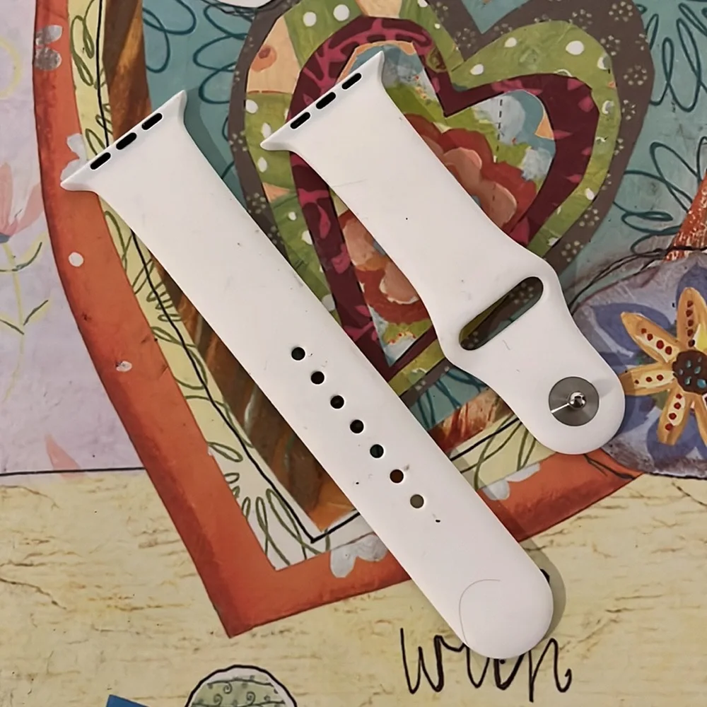 Apple Watch Band Soft Silicone Replacement Sports Band for 42mm Series